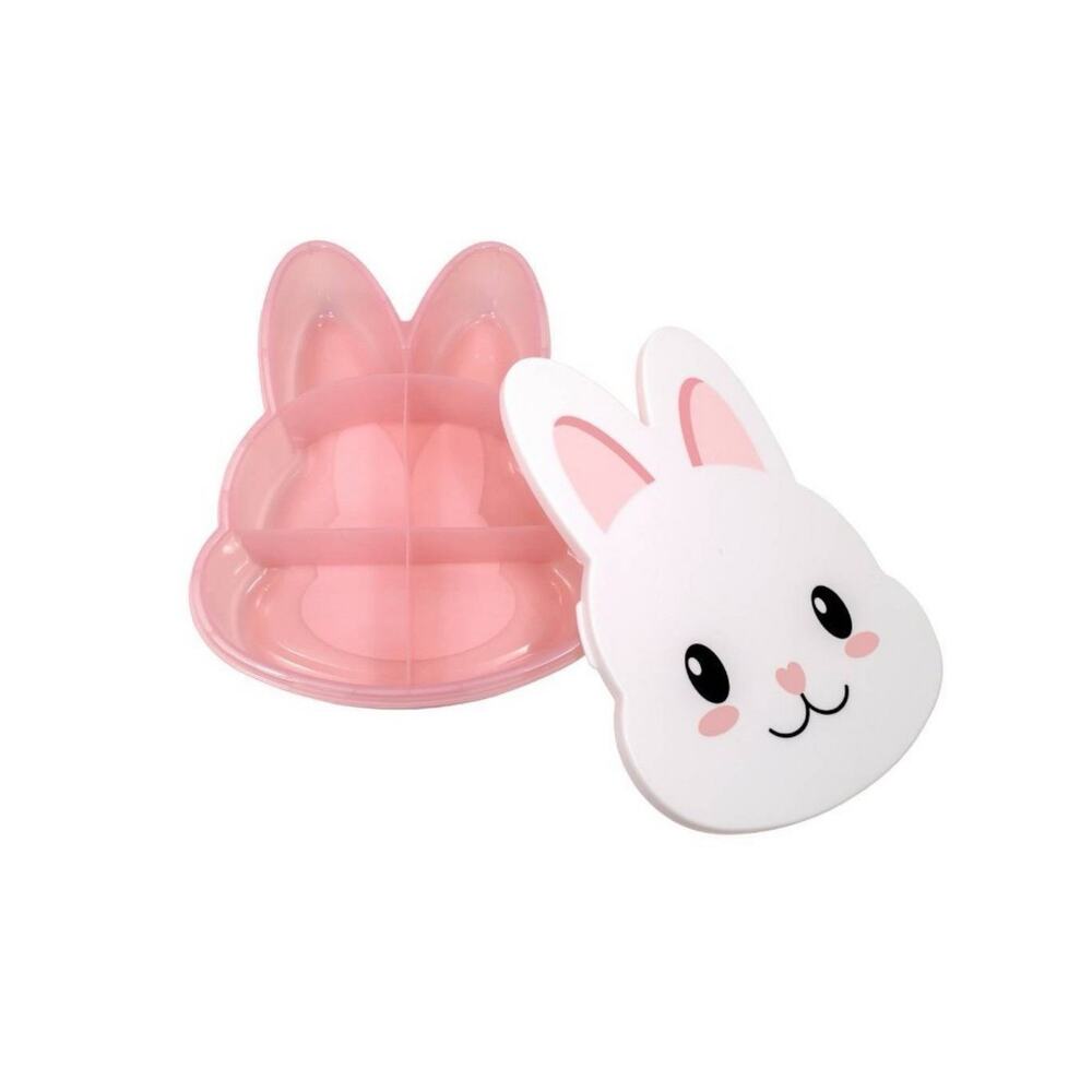 Cook With Color Bunny Snack Box Food Storage Container Pink - Picture 4 of 10